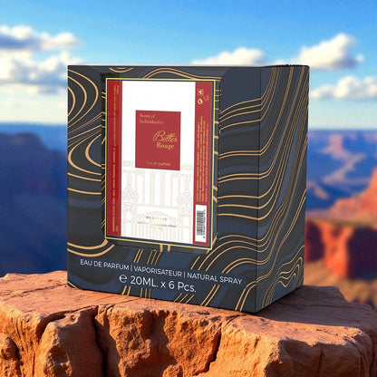 MILESTONE Better Rouge Eau De Parfum 5x 20ml Plus 1 Free Tester