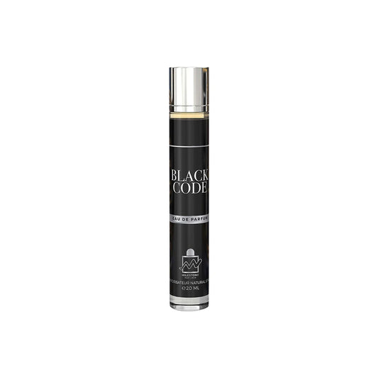MILESTONE Black Code (Pour Homme) Eau De Parfum 5x 20ml Plus 1 Free Tester