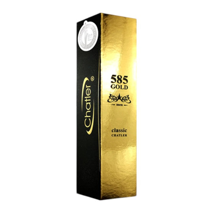 CHATLER 585 Gold Classic Men Eau De Parfum 5 x 30ml Plus 1 free tester