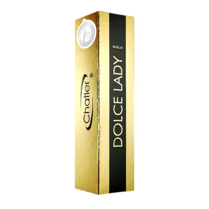 CHATLER Dolce Lady Gold Eau De Parfum 5 x 30ml Plus 1 free tester