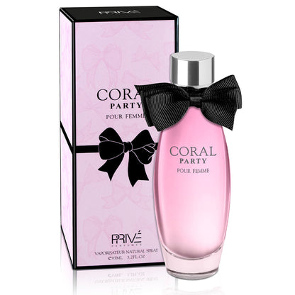 PRIVE Coral Party (Pour Femme)  95ML