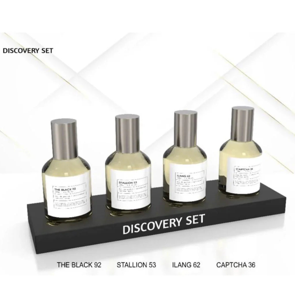 Discovery Set: Stallion 53, Captcha 36, Ilang 62 & The Black 92 (Unisex) 4x 30ML GIFT SET