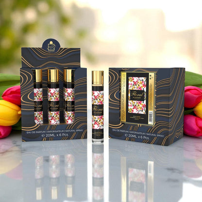 MILESTONE FLORAL Unisex Eau De Parfum 5x 20ml Plus 1 Free Tester