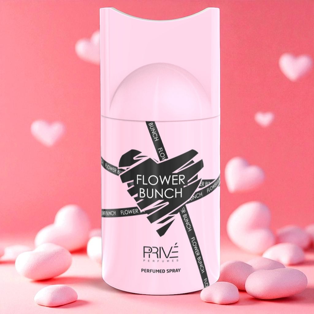 PRIVE FLOWER BUNCH Perfume Deodorant 250ML – 6 Pack