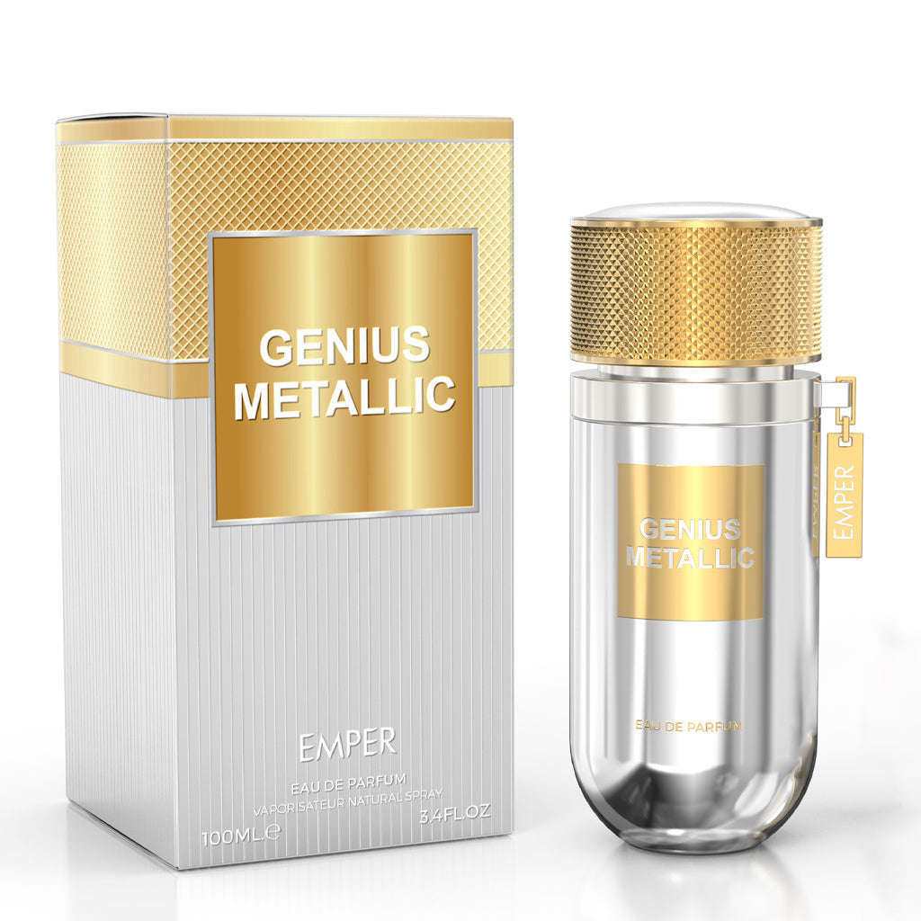 EMPER Genius Metallic Eau De Parfum  100ML (UNISEX)