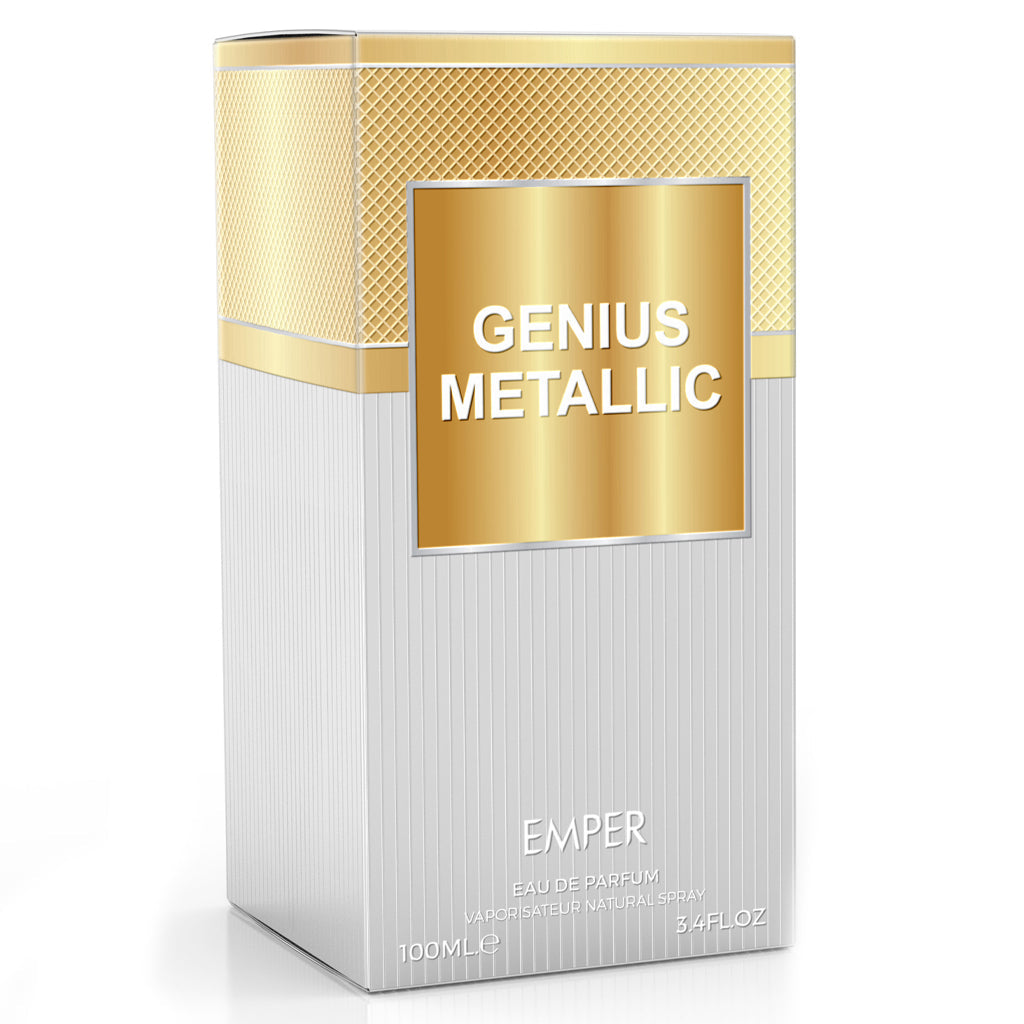 EMPER Genius Metallic Eau De Parfum  100ML (UNISEX)