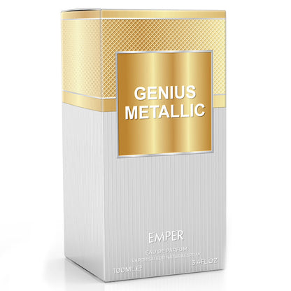 EMPER Genius Metallic Eau De Parfum  100ML (UNISEX)