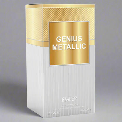 EMPER Genius Metallic Eau De Parfum  100ML (UNISEX)