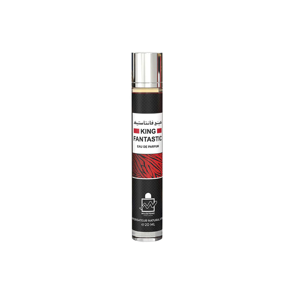 MILESTONE King Fantastic Unisex Eau De Parfum 5x 20ml Plus 1 Free Tester