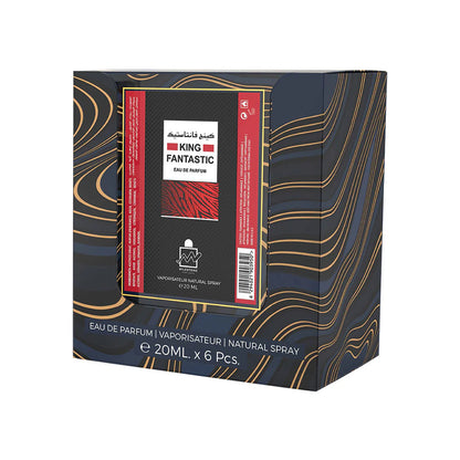 MILESTONE King Fantastic Unisex Eau De Parfum 5x 20ml Plus 1 Free Tester