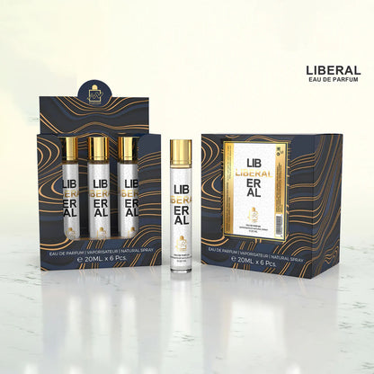 MILESTONE Liberal (Pour Femme) Eau De Parfum 5x 20ml Plus 1 Free Tester