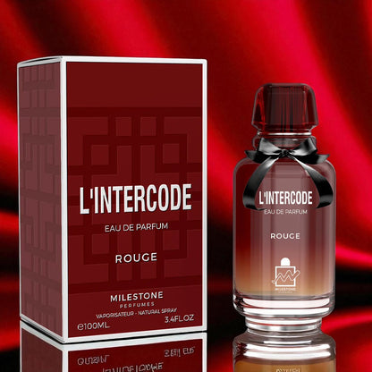 MILESTONE L'Intercode Rouge (Pour Femme) 100ML Eau De Parfum