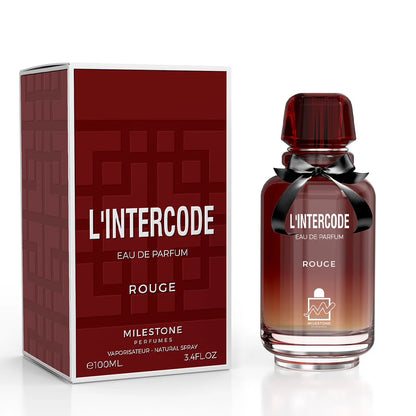 MILESTONE L'Intercode Rouge (Pour Femme) 100ML Eau De Parfum
