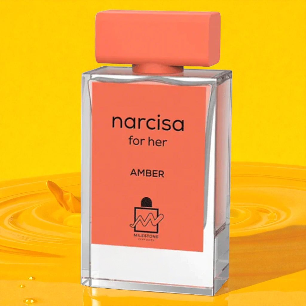 MILESTONE PERFUMES Narcisa for Her Amber Eau De Parfum 100ml