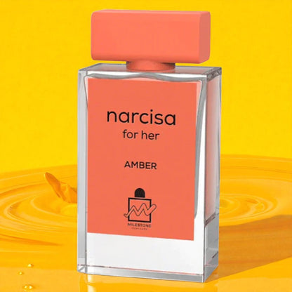MILESTONE PERFUMES Narcisa for Her Amber Eau De Parfum 100ml