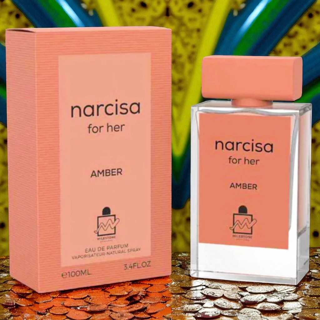 MILESTONE PERFUMES Narcisa for Her Amber Eau De Parfum 100ml