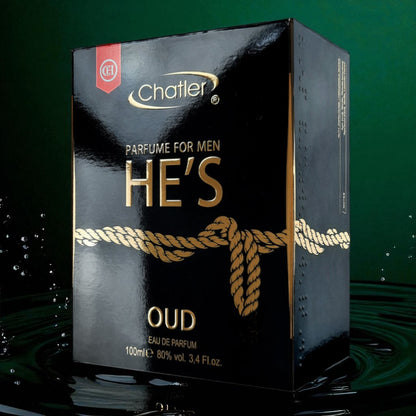 CHATLER HE'S OUD 100ML Eau De Parfum (UNISEX)
