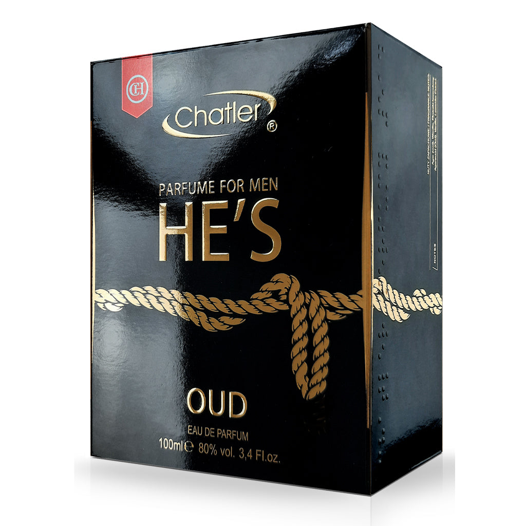 CHATLER HE'S OUD 100ML Eau De Parfum (UNISEX)