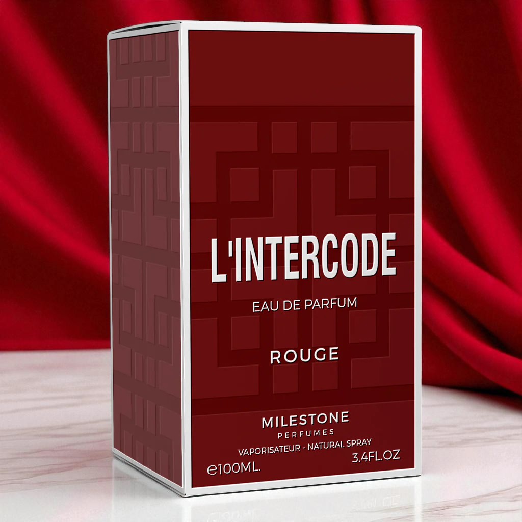 MILESTONE L'Intercode Rouge (Pour Femme) 100ML Eau De Parfum