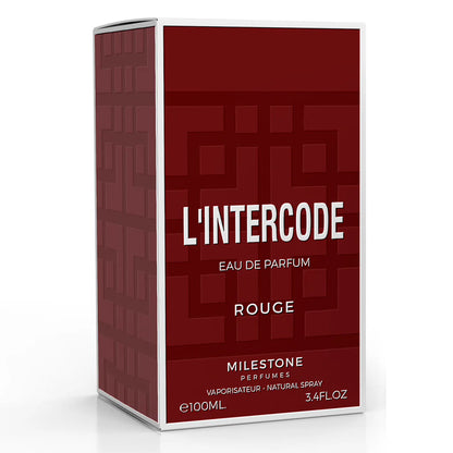 MILESTONE L'Intercode Rouge (Pour Femme) 100ML Eau De Parfum