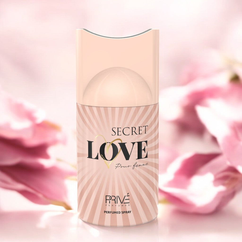 PRIVE Secret Love Perfume Deodorant 250ml