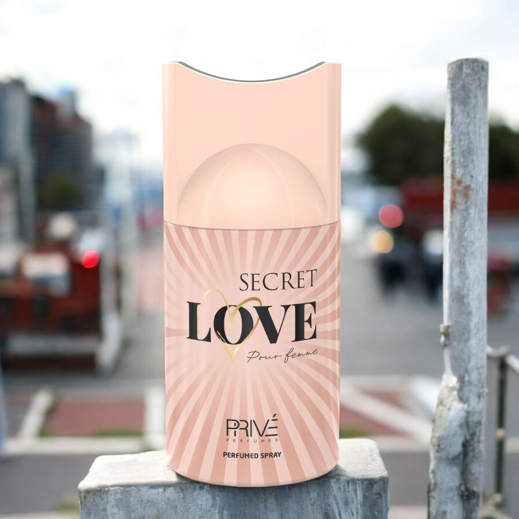 PRIVE Secret Love Perfume Deodorant 250ml