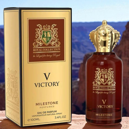MILESTONE Royal Collection V Victory Eau De Parfum 100ML
