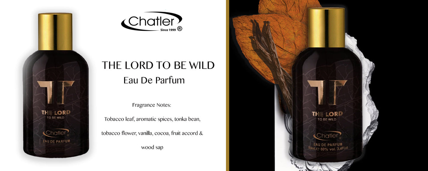 Chatler THE LORD TO BE WILD Eau De Parfum 100ml